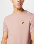 Lyle & Scott Tricou galben / roz pudră - Pled.ro