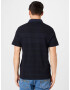 Lyle & Scott Tricou 'Grid' bleumarin / albastru noapte / galben / negru - Pled.ro