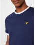 Lyle & Scott Tricou 'Ringer' bleumarin / galben / negru / alb - Pled.ro