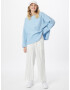 Madewell Pantaloni bleumarin / alb - Pled.ro