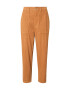 Madewell Pantaloni maro caramel - Pled.ro