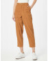 Madewell Pantaloni maro caramel - Pled.ro