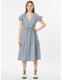 Madewell Rochie albastru marin / alb - Pled.ro