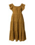 Madewell Rochie galben / oliv / alb - Pled.ro