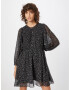 Madewell Rochie tip bluză gri argintiu / negru - Pled.ro