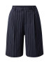 MADS NORGAARD COPENHAGEN Pantaloni cutați 'Belinda' albastru noapte / alb - Pled.ro