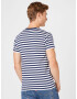 MADS NORGAARD COPENHAGEN Tricou albastru închis / alb - Pled.ro