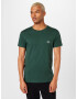 MADS NORGAARD COPENHAGEN Tricou 'Thor' verde / alb - Pled.ro