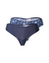 MAGIC Bodyfashion Tanga 'Dream Invisibles' albastru / albastru porumbel / albastru deschis - Pled.ro