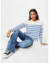 Maison Labiche Tricou 'CHILL OUT' fildeş / albastru regal / roz - Pled.ro