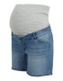 Mamalicious Curve Jeans albastru denim / gri amestecat - Pled.ro