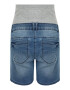 Mamalicious Curve Jeans albastru denim / gri amestecat - Pled.ro