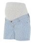 MAMALICIOUS Jeans 'Malta' albastru / gri amestecat / alb - Pled.ro