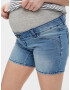 MAMALICIOUS Jeans 'Sarina' albastru denim / gri amestecat - Pled.ro