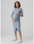 MAMALICIOUS Rochie 'Brynna' albastru porumbel - Pled.ro