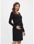 MAMALICIOUS Rochie 'Carma' negru / alb - Pled.ro