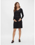 MAMALICIOUS Rochie 'Carma' negru / alb - Pled.ro