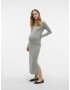 MAMALICIOUS Rochie 'EVA' gri deschis - Pled.ro