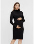 MAMALICIOUS Rochie tricotat 'Jacina' negru - Pled.ro