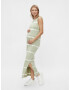 MAMALICIOUS Rochie 'Nalia' verde deschis / alb - Pled.ro