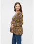 MAMALICIOUS Tricou 'Betsy Tess' albastru noapte / galben / kaki / roz pal - Pled.ro