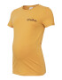 MAMALICIOUS Tricou 'CAMILA' ciocolatiu / galben curry - Pled.ro