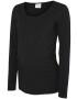 MAMALICIOUS Tricou negru / alb - Pled.ro