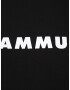 MAMMUT Tricou funcțional negru / alb - Pled.ro