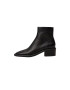 MANGO Botine 'West' negru - Pled.ro