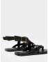 MANGO Flip-flops 'Empty' negru - Pled.ro