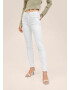 MANGO Jeans alb denim - Pled.ro