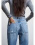 MANGO Jeans albastru - Pled.ro