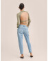 MANGO Jeans albastru denim - Pled.ro