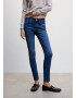 MANGO Jeans albastru denim - Pled.ro