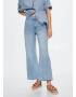 MANGO Jeans albastru denim - Pled.ro