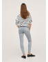 MANGO Jeans 'Anne' gri deschis - Pled.ro