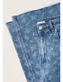 MANGO Jeans 'carmen' albastru denim / alb - Pled.ro