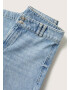 MANGO Jeans 'Culotte' albastru denim - Pled.ro