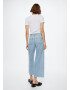 MANGO Jeans 'Culotte' albastru denim - Pled.ro