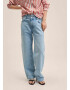 MANGO Jeans 'Emily' albastru denim - Pled.ro