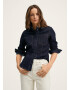 MANGO Jeans 'Newmom' crem - Pled.ro