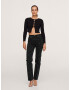 MANGO Jeans 'Nuit' negru / alb - Pled.ro