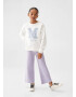 MANGO KIDS Jeans 'Seamless' mov pastel - Pled.ro