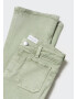 MANGO KIDS Jeans verde pastel - Pled.ro