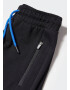 MANGO KIDS Pantaloni 'Kevin' albastru / negru - Pled.ro