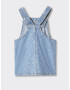 MANGO KIDS Rochie albastru denim / alb murdar - Pled.ro