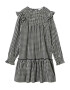 MANGO KIDS Rochie 'Pawn' gri deschis / negru / alb - Pled.ro