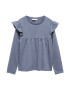 MANGO KIDS Tricou 'ALE' albastru porumbel - Pled.ro