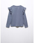 MANGO KIDS Tricou 'ALE' albastru porumbel - Pled.ro