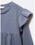 MANGO KIDS Tricou 'ALE' albastru porumbel - Pled.ro